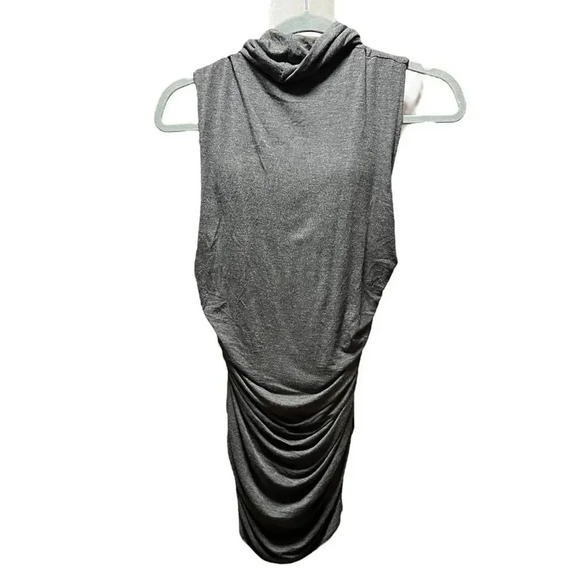 Bailey 44 Ruched Stretch jersey Turtleneck Top - Picture 3 of 6